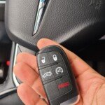 Chrysler and Jeep key fob replacement paired on the roadside