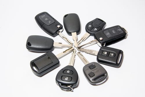 Types of car keys